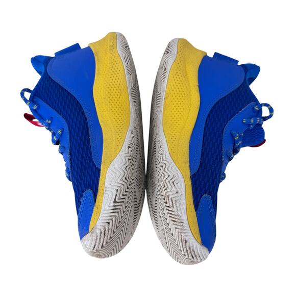 Under Armour Kids Sneakers - Blue and Yellow - Picture 6 of 14